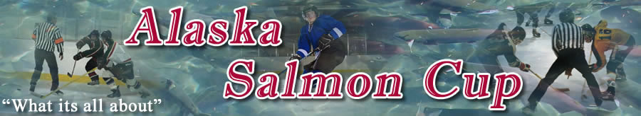 Alaska Salmon Cup Banner
